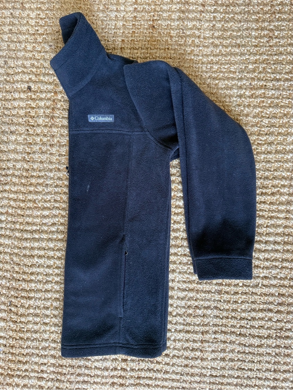 Columbia Black Fleece Full Zip Jacket